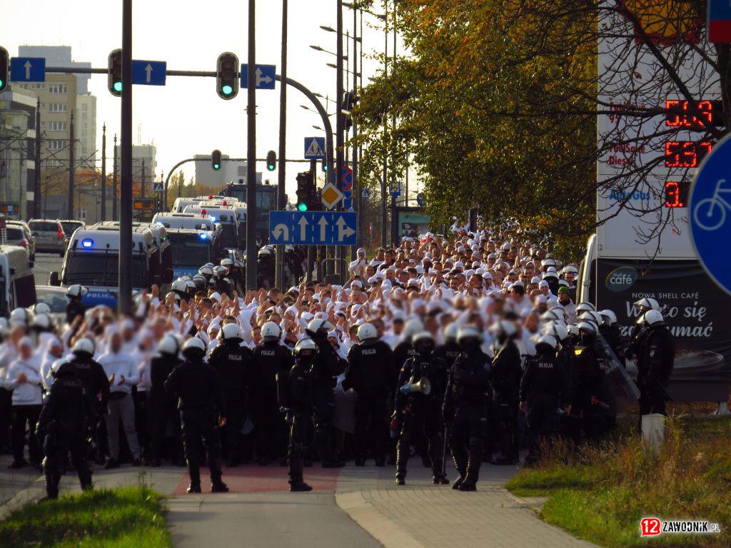 Widzew Łódź – ŁKS Łódź 24.10.2021 gal II