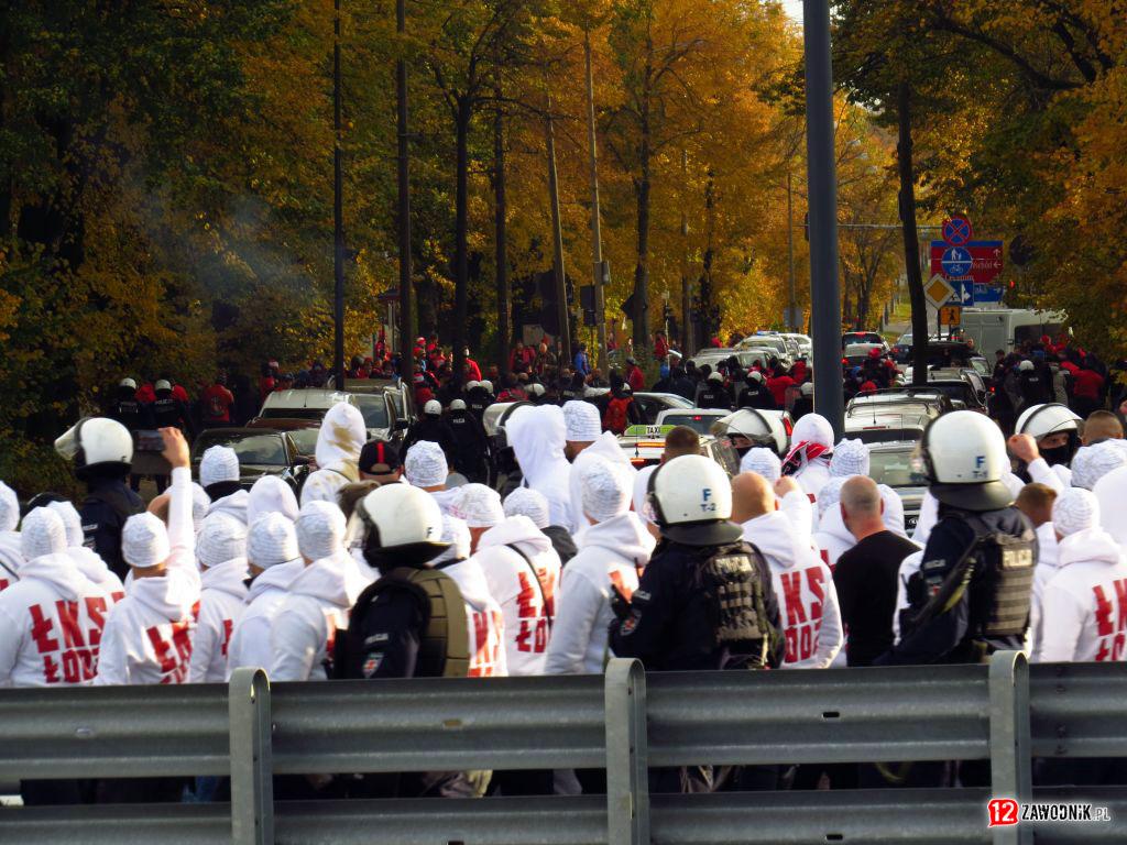Widzew Łódź – ŁKS Łódź 24.10.2021 gal II