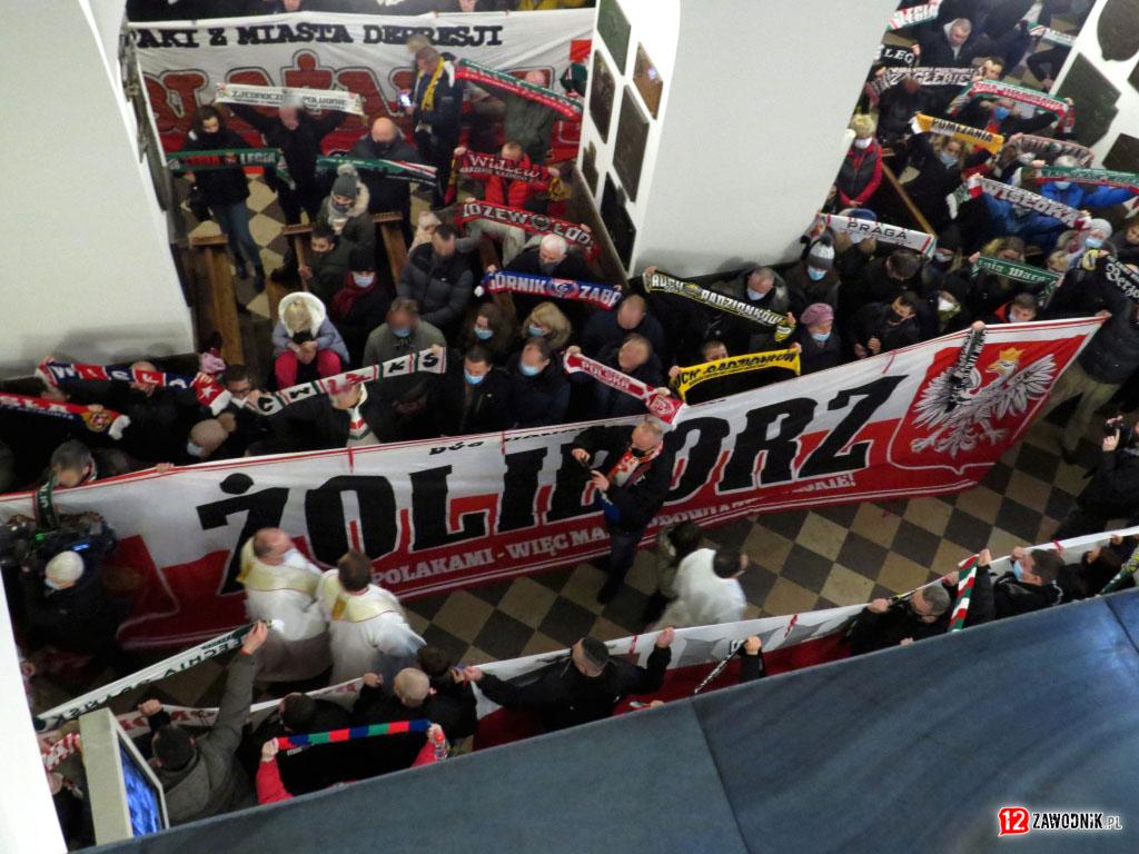 XIV Patriotyczna Pielgrzymka Kibiców na Jasną Górę 08.01.2022