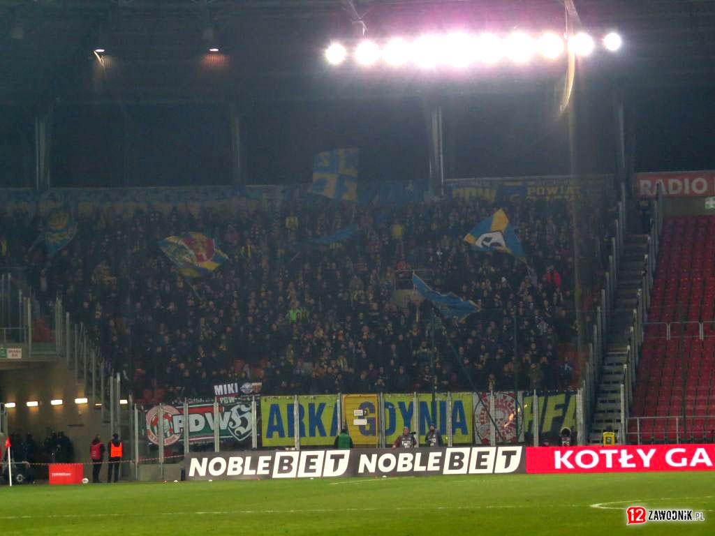 Widzew Łódź – Arka Gdynia 25.02.2022