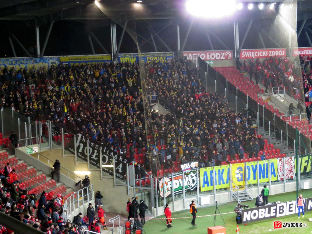 Widzew Łódź – Arka Gdynia 25.02.2022
