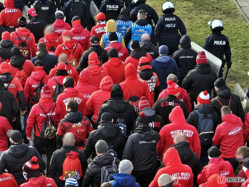 ŁKS Łódź – Widzew Łódź 18.02.2024