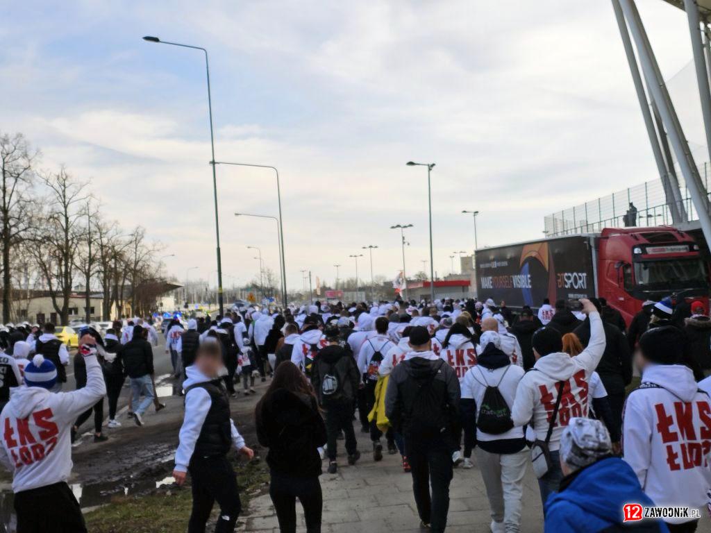ŁKS Łódź – Widzew Łódź 18.02.2024