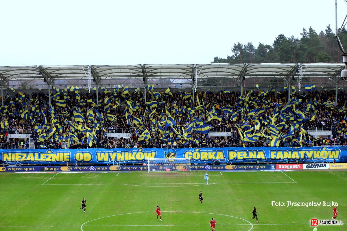 Arka Gdynia – Widzew Łódź 15.03.2026