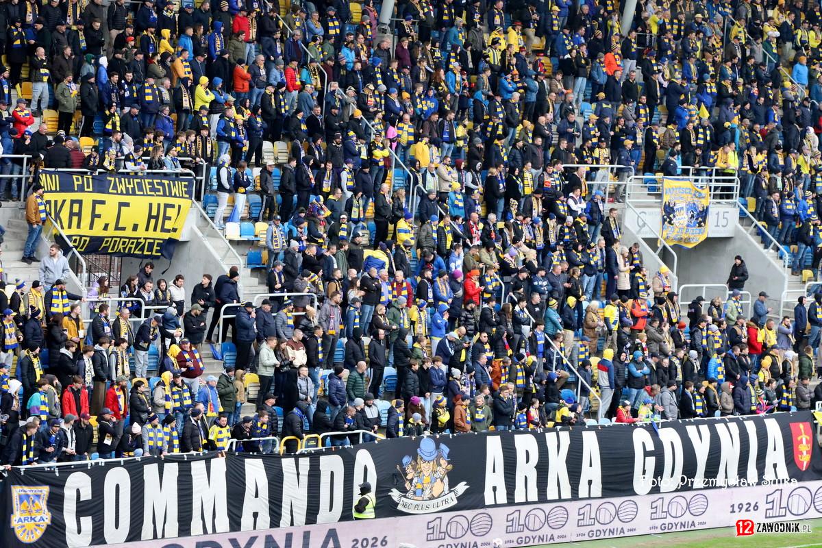 Arka Gdynia – Widzew Łódź 15.03.2026